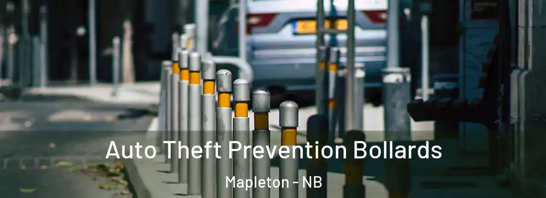  Auto Theft Prevention Bollards Mapleton - NB
