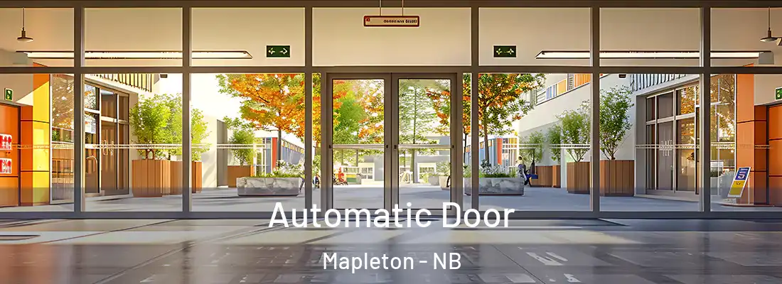  Automatic Door Mapleton - NB