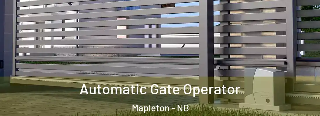  Automatic Gate Operator Mapleton - NB
