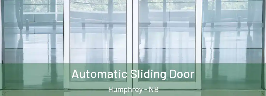  Automatic Sliding Door Humphrey - NB