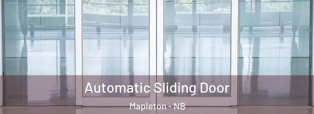  Automatic Sliding Door Mapleton - NB