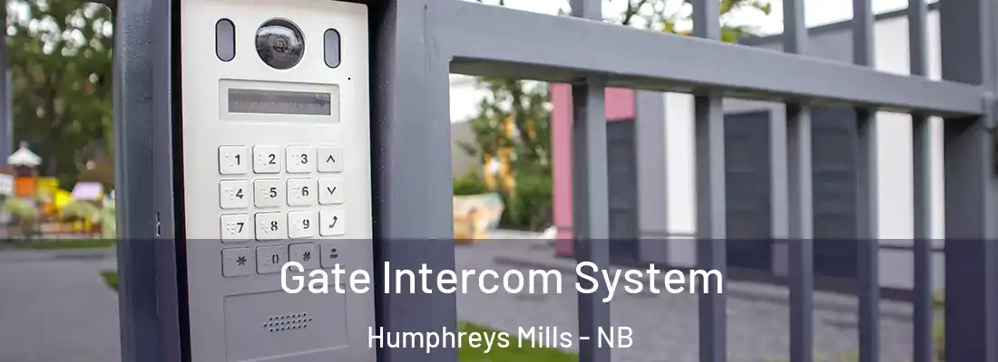  Gate Intercom System Humphreys Mills - NB