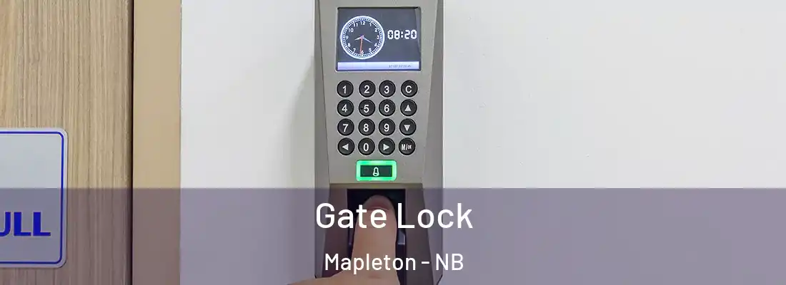  Gate Lock Mapleton - NB