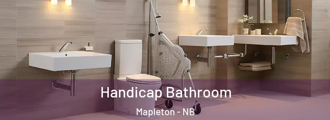  Handicap Bathroom Mapleton - NB