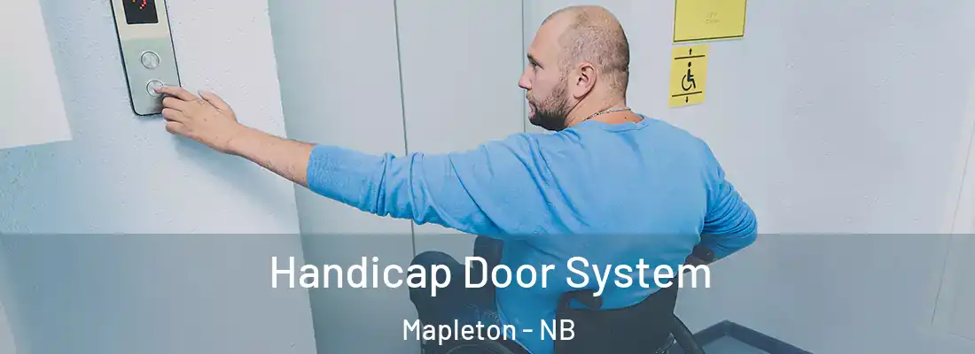  Handicap Door System Mapleton - NB