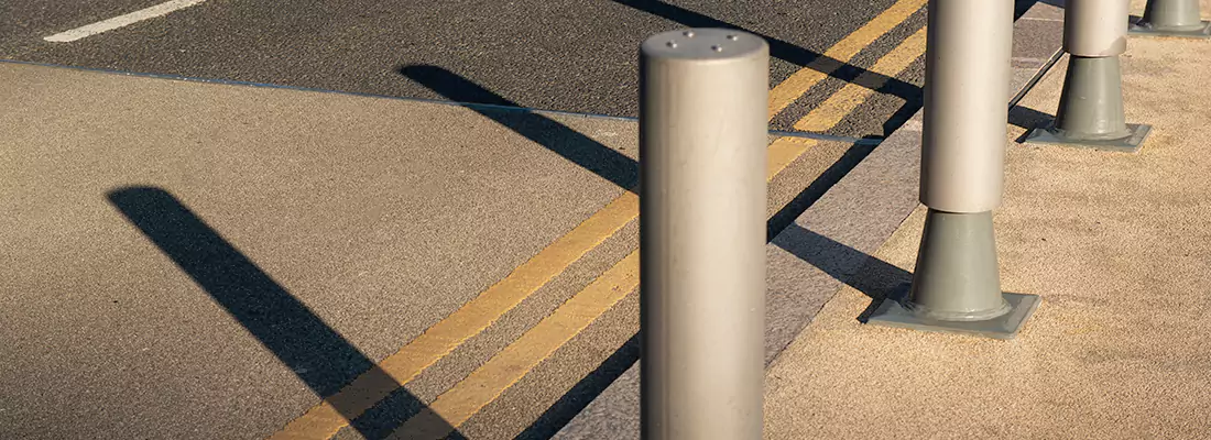 Custom Retractable Barrier Column Installations in Moncton, NB