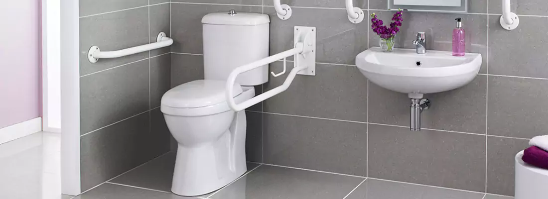 Modern Handicap Bathroom Solutions with Safety Features in Moncton, NB
