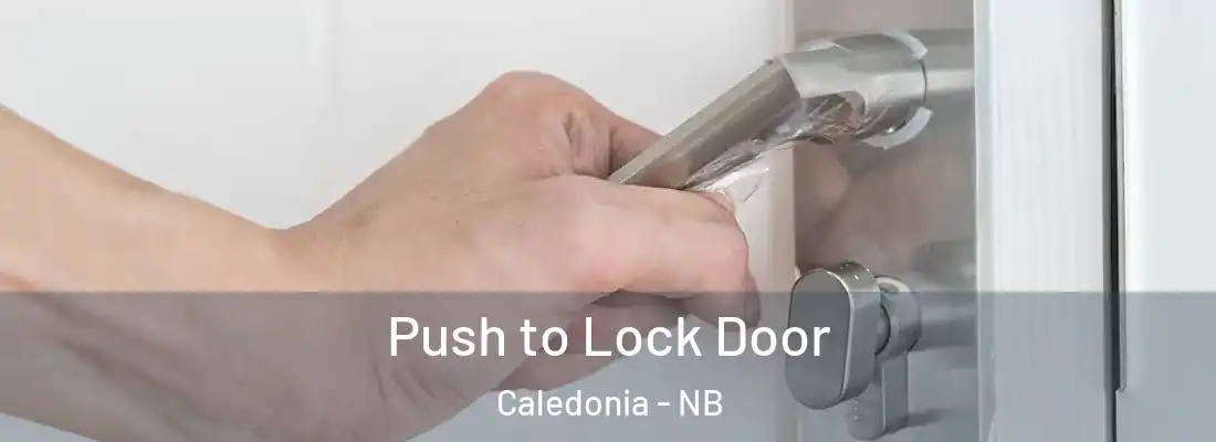  Push to Lock Door Caledonia - NB
