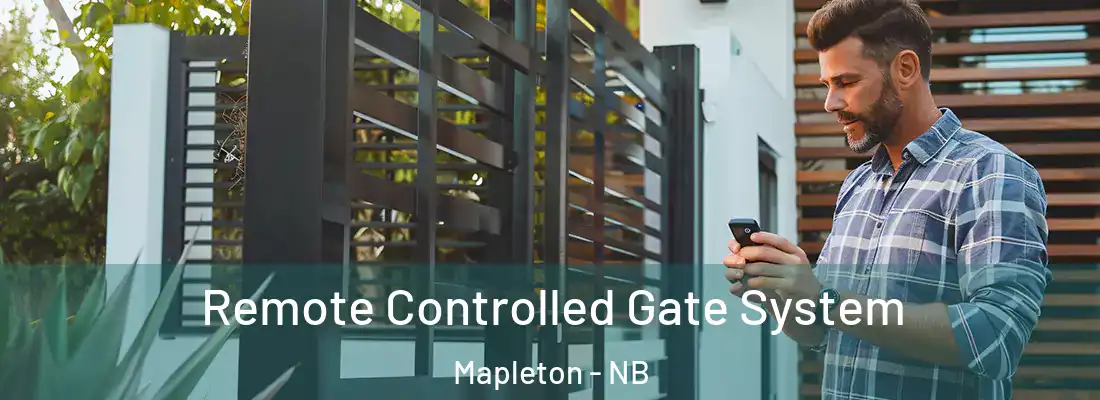  Remote Controlled Gate System Mapleton - NB