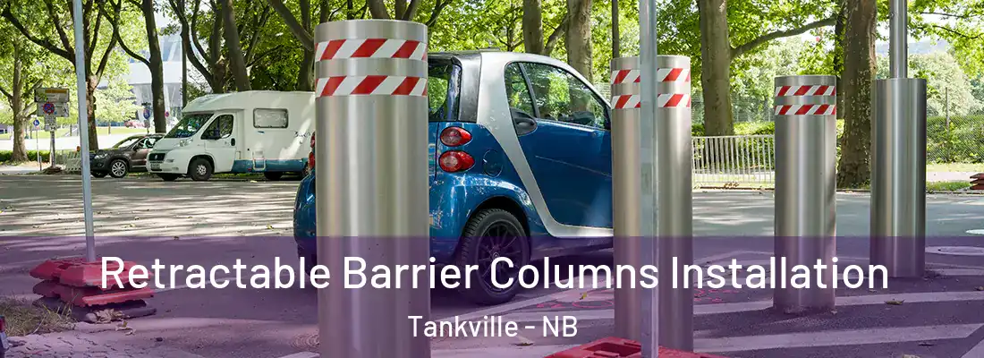  Retractable Barrier Columns Installation Tankville - NB