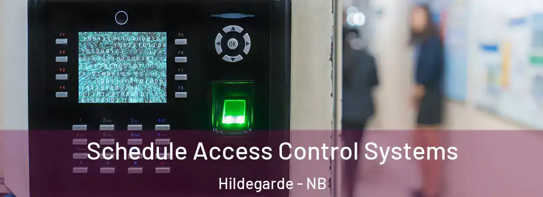  Schedule Access Control Systems Hildegarde - NB