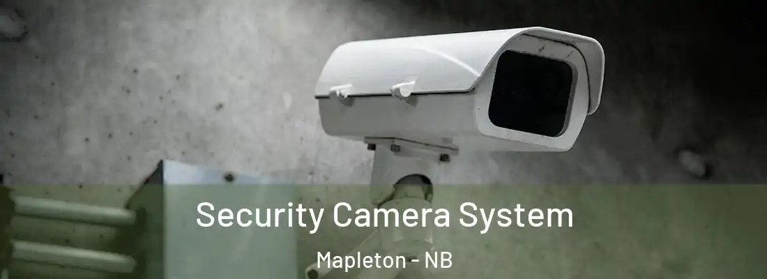  Security Camera System Mapleton - NB