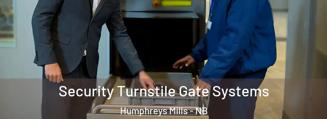  Security Turnstile Gate Systems Humphreys Mills - NB
